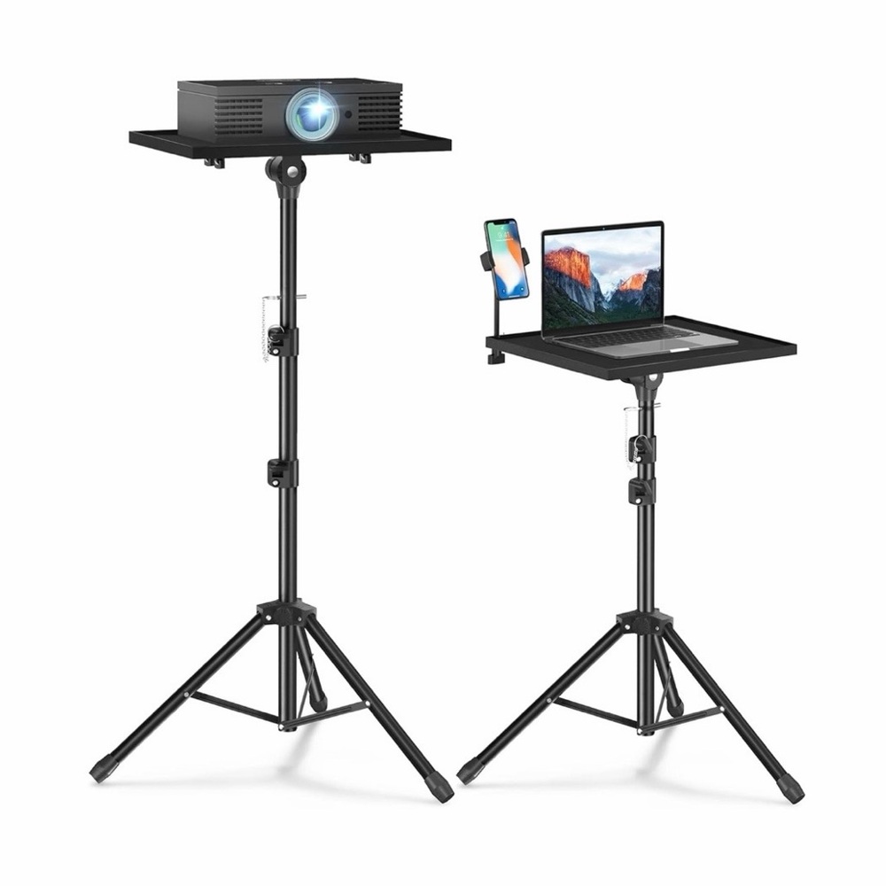 Laptop Tripod Projector Stand Adjustable Height 22 to 47 Inch NEW